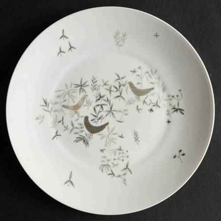 Birds On Trees Luncheon Plate
