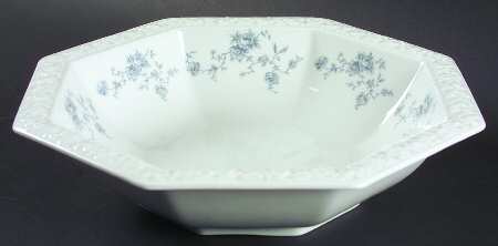 Blue Bouquet 10" Round Vegetable Bowl