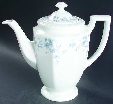 Blue Bouquet Small Coffee Pot & Lid