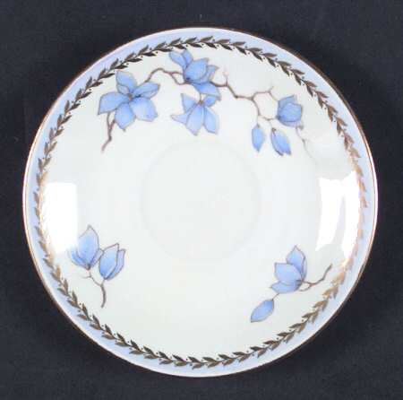 Blue Danube (White) Saucer