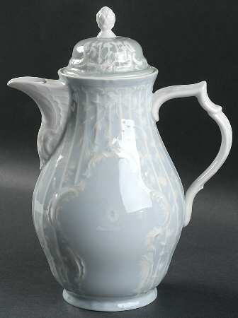 Blue Foundation Coffee Pot & Lid