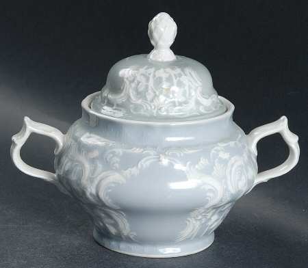 Blue Foundation Sugar Bowl & Lid