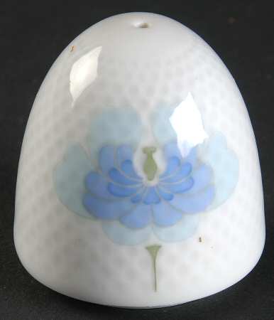 Blue Flower (Century Shape, Coupe) Salt Shaker