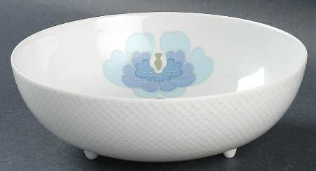 Blue Flower (Century Shape, Coupe) Coupe Soup Bowl