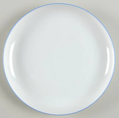Blue Flower (Century Shape, Coupe) Bread & Butter Plate