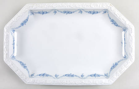 Blue Garland 17" Oval Serving Platter