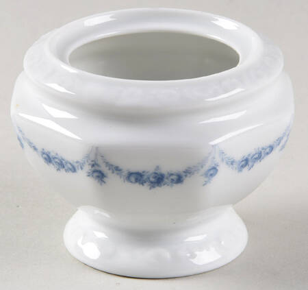 Blue Garland Mini Sugar Bowl No Lid