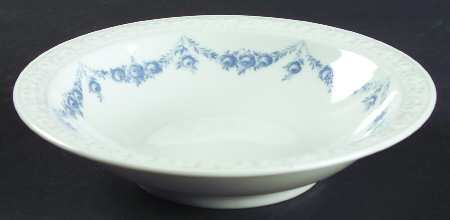 Blue Garland Rim Fruit/Dessert (Sauce) Bowl