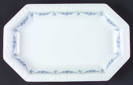 Blue Garland 13" Oval Serving Platter