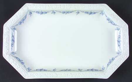 Blue Garland 15" Oval Serving Platter