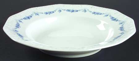 Blue Garland Large Rim Soup Bowl