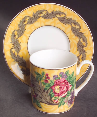 Bloomsbury Flat Cup & Saucer Set