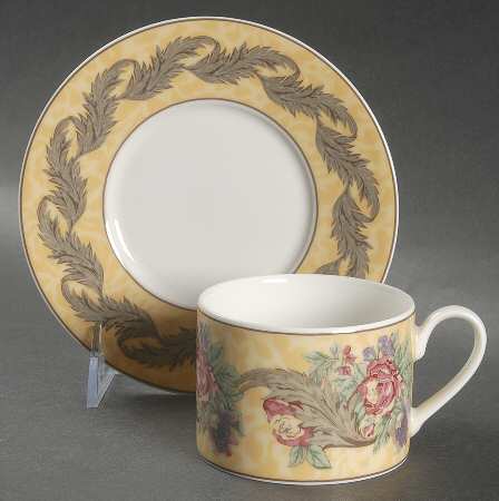 Bloomsbury Flat Cup & Saucer Set