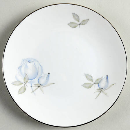 Blue Rose (Coupe) Bread & Butter Plate