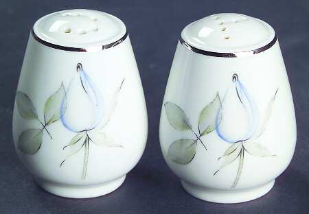 Blue Rose (Coupe) Salt & Pepper Set