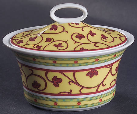 Bokhara Sugar Bowl & Lid