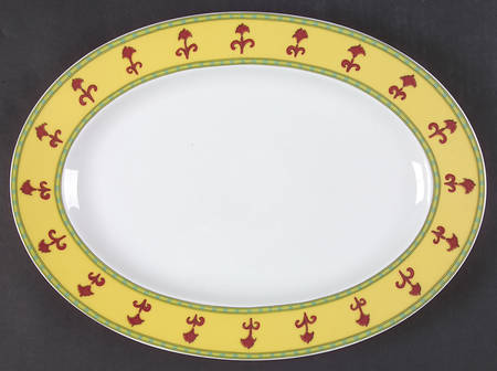Bokhara 13" Oval Serving Platter