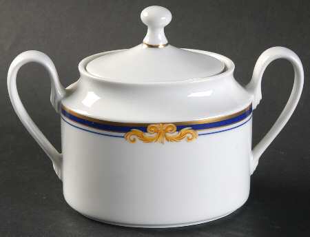 Borgia (Renaissance, Smooth) Sugar Bowl & Lid