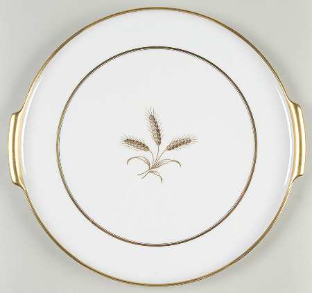 Bountiful Handled Cake Plate