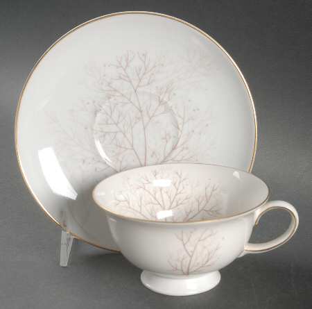 Bramble (Aida) Footed Cup & Saucer Set