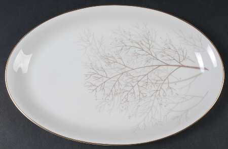 Bramble (Form E) 13" Oval Serving Platter