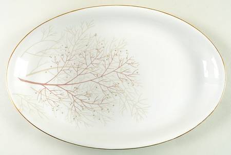 Bramble (Form E) 14" Oval Serving Platter