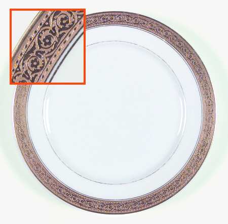 The Bristol (White) Salad Plate