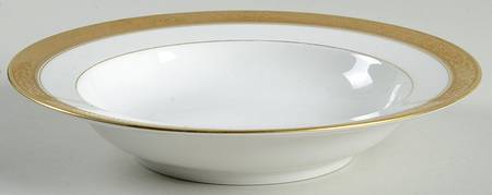 The Bristol (White) Rim Soup Bowl