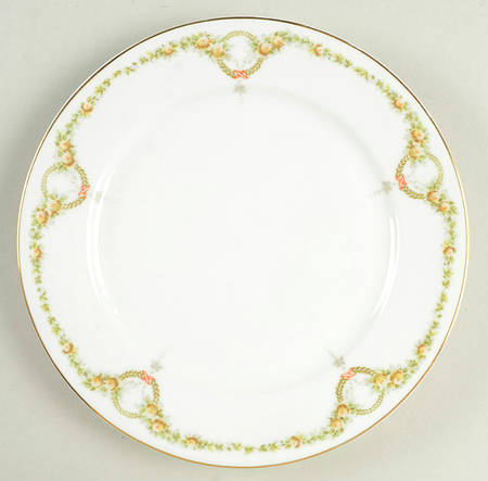 Briar Rose Bread & Butter Plate