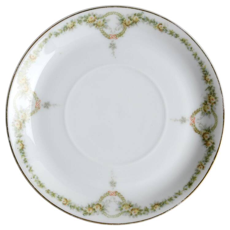 Briar Rose Saucer for Flat Cup