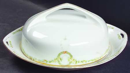 Briar Rose Round Covered Butter