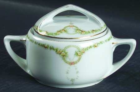 Briar Rose Small Sugar Bowl & Lid