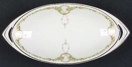Briar Rose Oval Pickle Dish