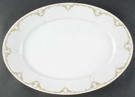 Briar Rose 16" Oval Serving Platter