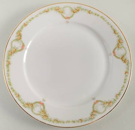 Briar Rose Bread & Butter Plate