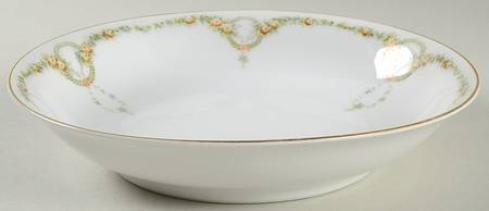 Briar Rose Rim Soup Bowl