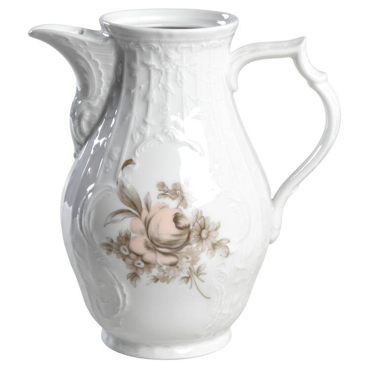 Brown Rose (Sanssouci) Coffee Pot No Lid