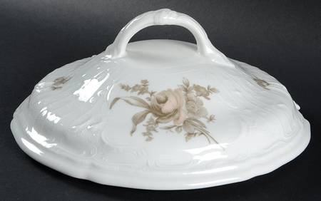 Brown Rose (Sanssouci) Lid for Tureen