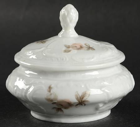 Brown Rose (Sanssouci) 3" Round Box & Lid