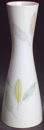 Bunte Blatter 10" Vase