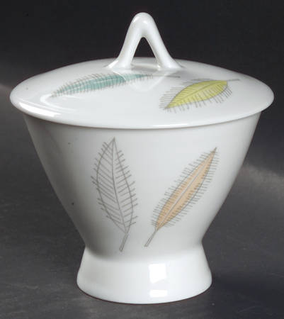 Bunte Blatter Sugar Bowl & Lid