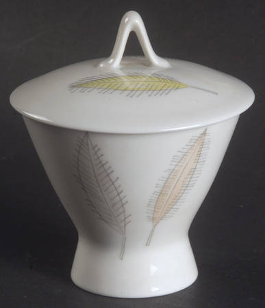 Bunte Blatter Mini Sugar Bowl & Lid
