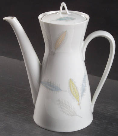 Bunte Blatter Coffee Pot & Lid