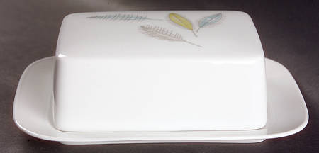 Bunte Blatter Square Covered Butter