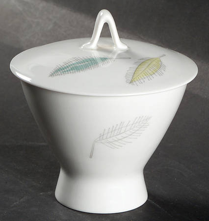 Bunte Blatter Sugar Bowl & Lid