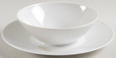 Bunte Blatter Round Sauce Boat w/Attached Underplate No Lid