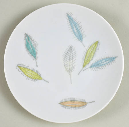 Bunte Blatter Bread & Butter Plate