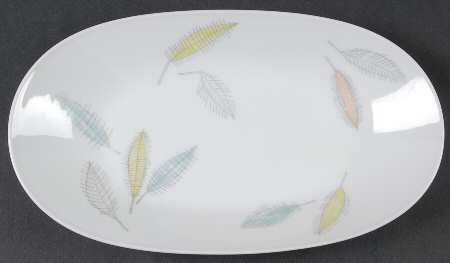 Bunte Blatter 9" Oval Serving Platter