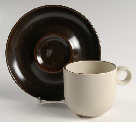 Campagna Flat Cup & Saucer Set
