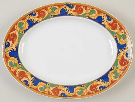 Carlotta 12" Oval Serving Platter